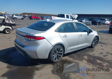 2020 Toyota Corolla Se z USA, uszkodzony, nr VIN 5YFS4RCE2LP029034